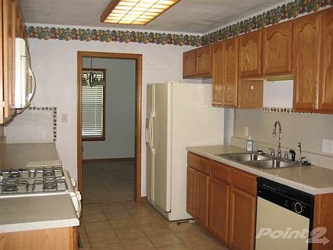 Kitchen looking toward formal dining area