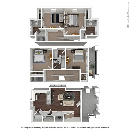 Floor plan Hume P3