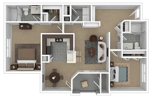 Floor plan B3