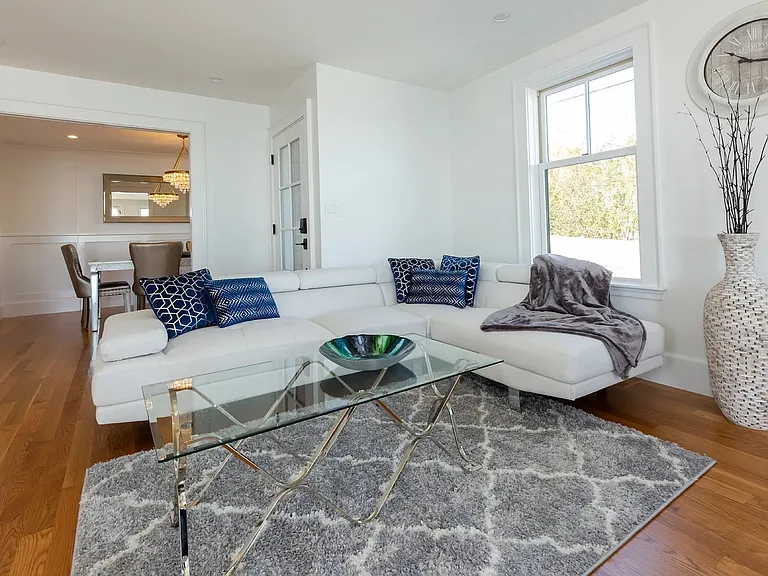 Bright, open floor plan complete with water views