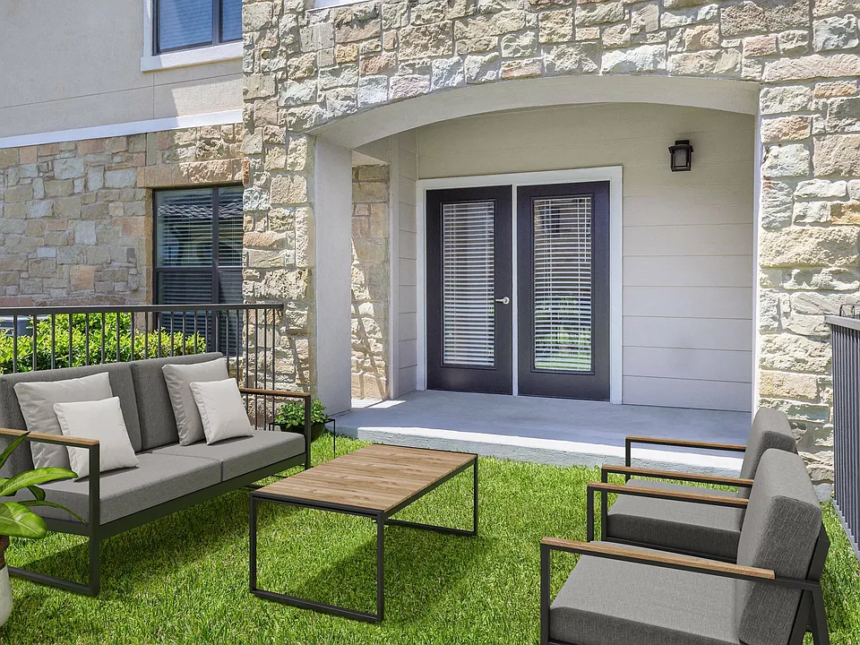 Private Patio with Comfortable Seating