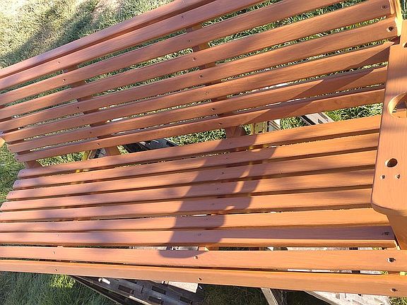 Sanded, 8 yr stain