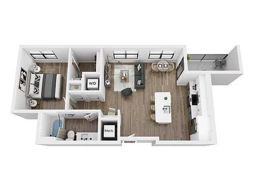 Floor plan Podium - E1