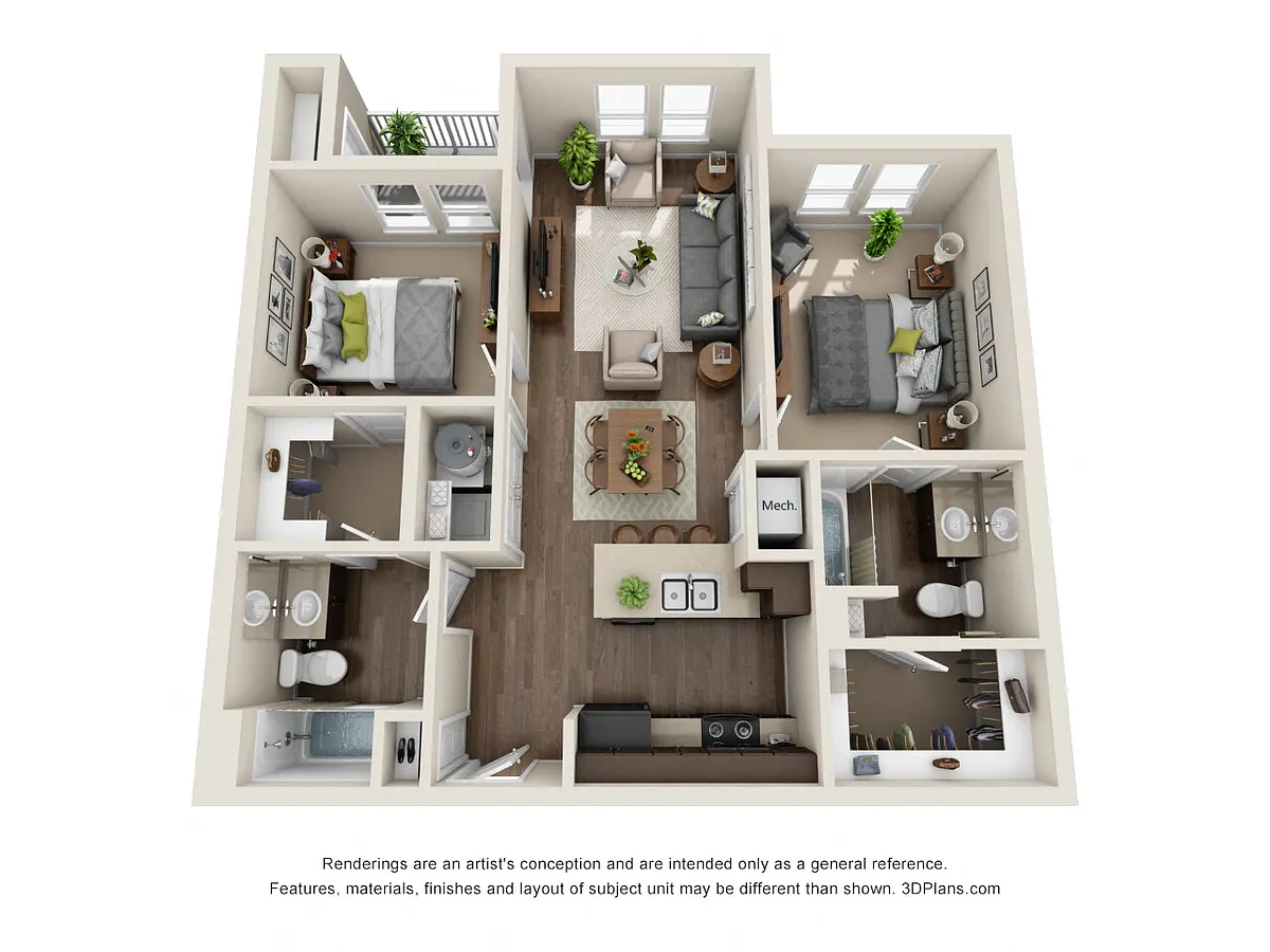 Floor plan B