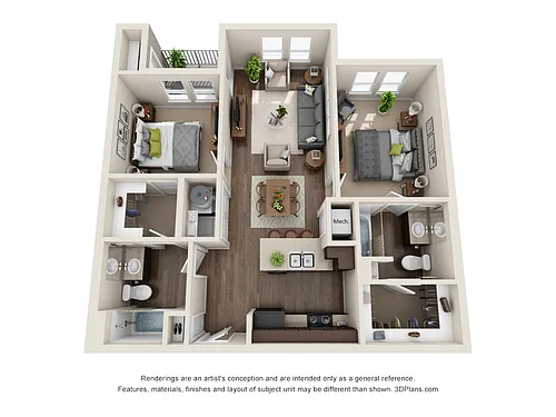 Floor plan B
