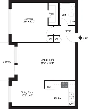 One Bedroom One Bedroom