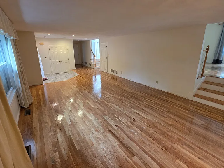 Living room view from the back