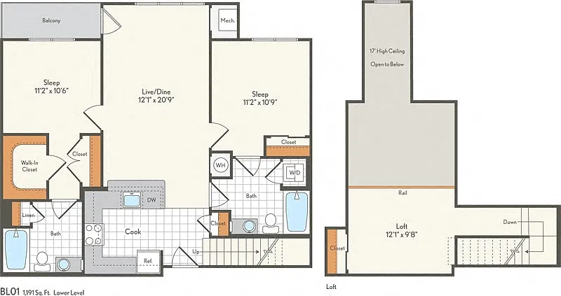 Floor plan BL01