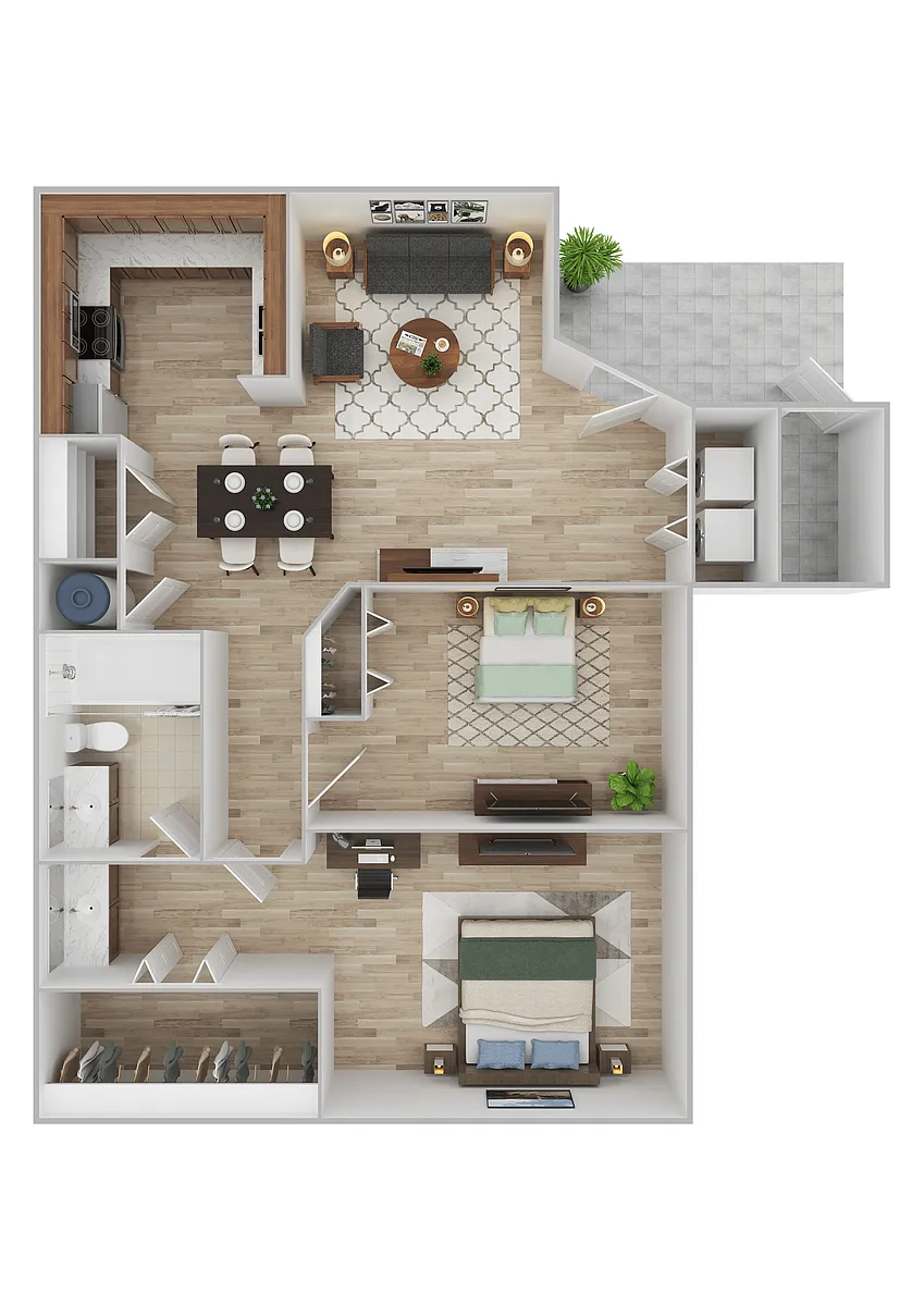 Floor plan B1