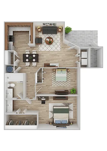 Floor plan B1