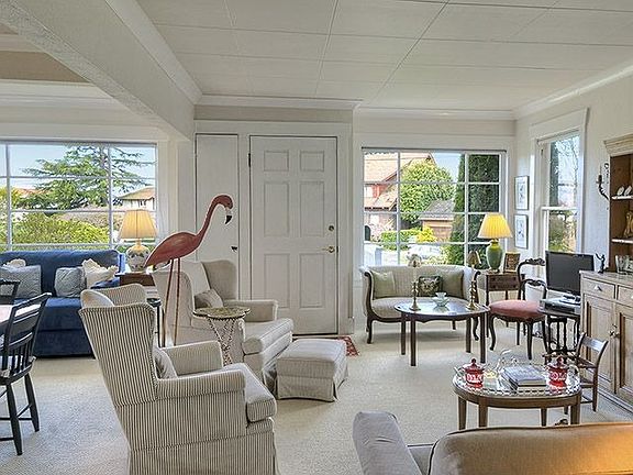 Living Room and Front Door.