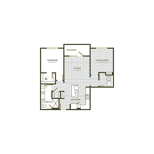 Floor plan Easton