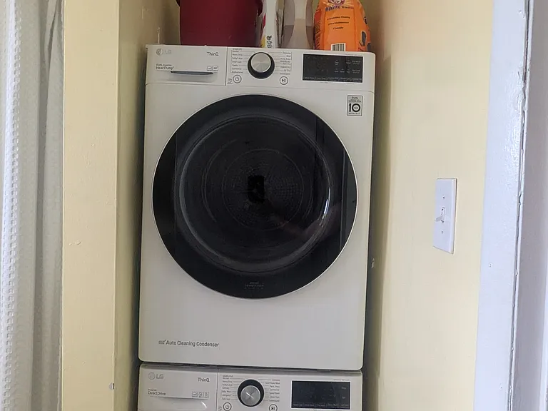 Laundry in the bathroom/ off kitchen