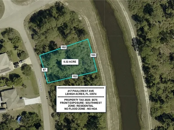 417 Paulcrest Ave, Lehigh Acres, FL 33974