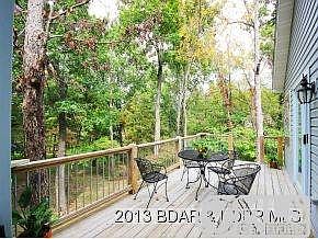 Deck & View of Woods