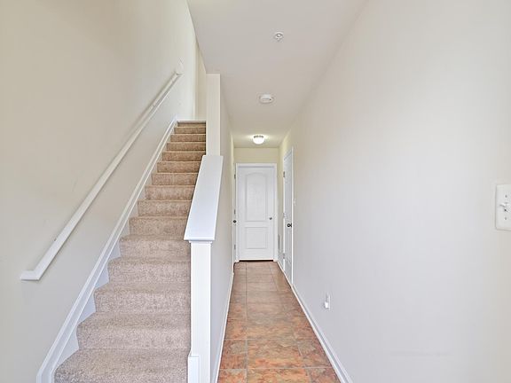 Stairs to the living room