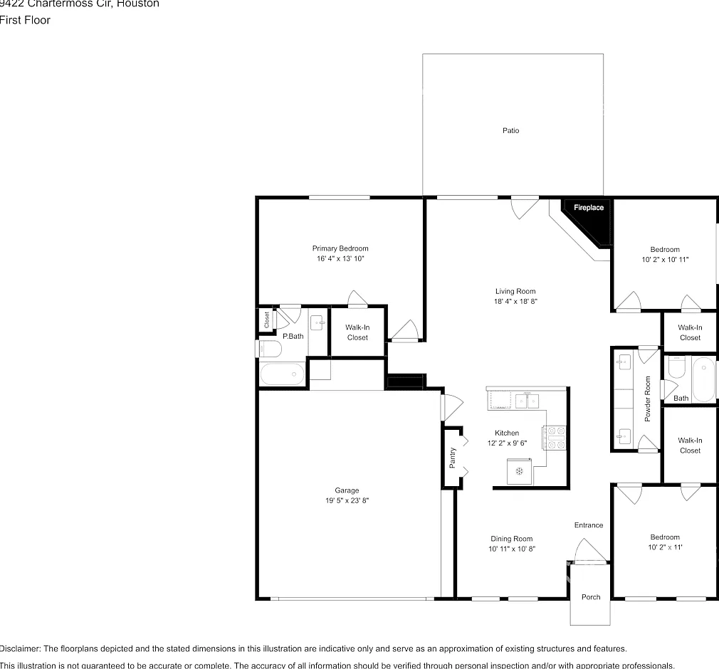 9422 Chartermoss Cir Houston, TX 77070 — Photo 2