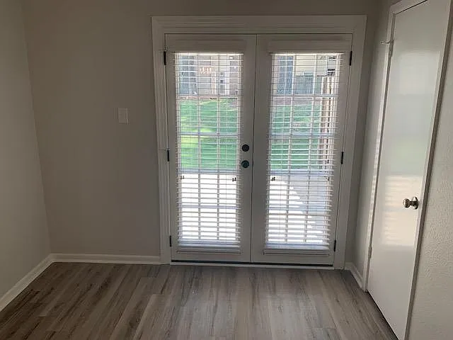 New french doors to back patio