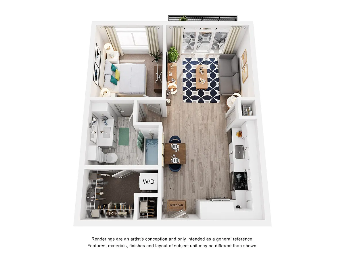 Floor plan Pacific