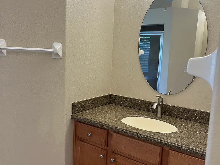 Master "His" Raised Vanity w/Night Light