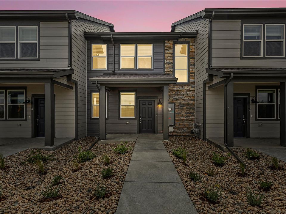 The Willow floorplan image taken at a Meritage Homes community in Morrison, CO.