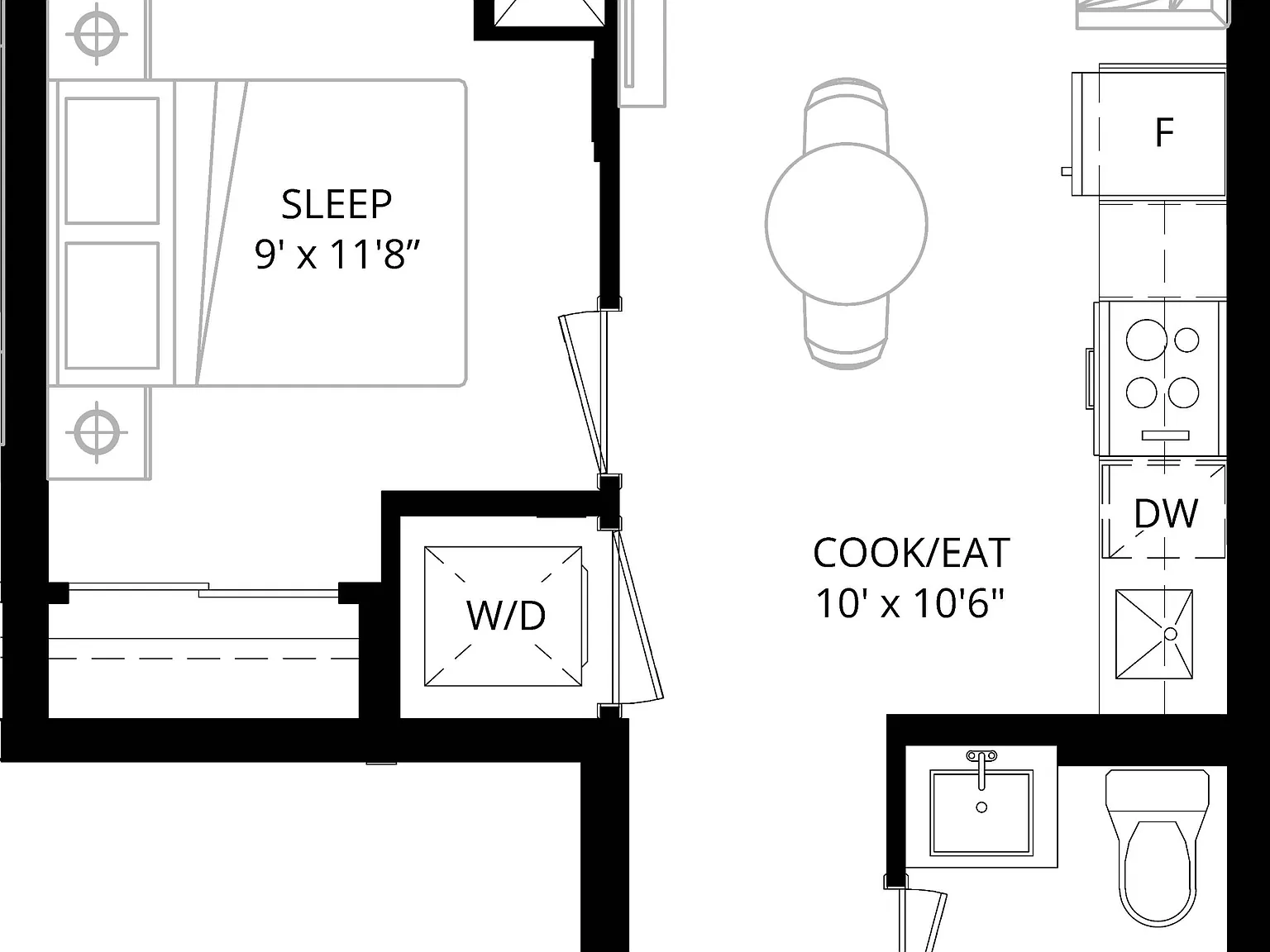 1 bed, $1,900 — Photo 2