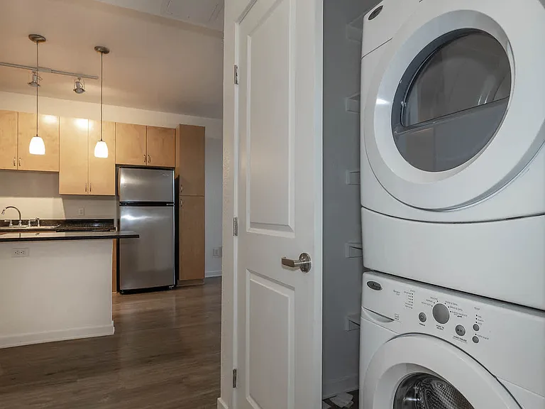 In-home Washer and Dryer and Kitchen