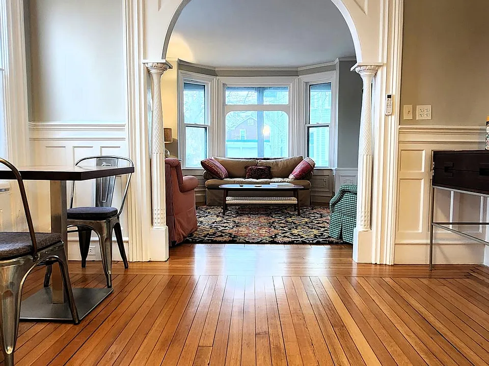 double parlor living area