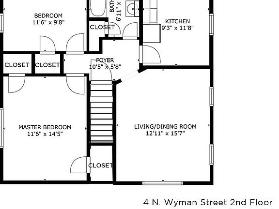 2nd image of 4 Wyman St N Floor 2