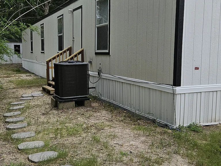 Back entrance to home
Spacious shed in the back for your tools,equipment, misc items.
