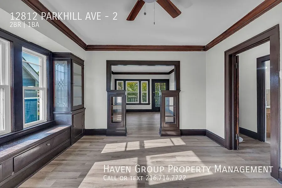 12812 Parkhill Ave | UP, Cleveland, OH 44120 - Spacious 2-bed 1-bath multi-family home! — Photo 4