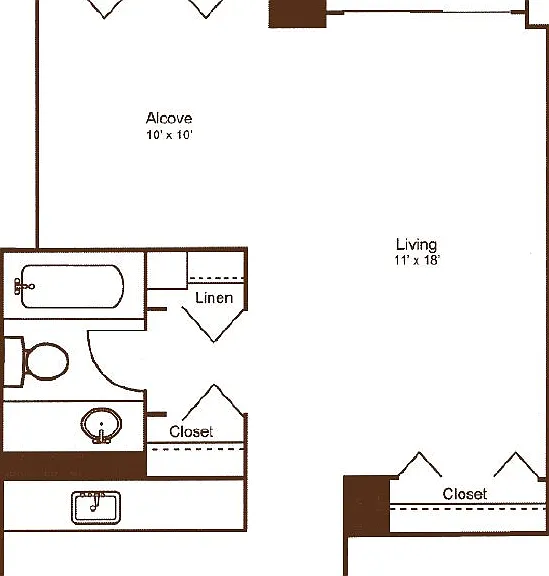 Studio - S3 Floor Plan Studio - S3 Floor Plan