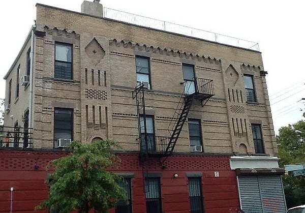 the Side of the Building