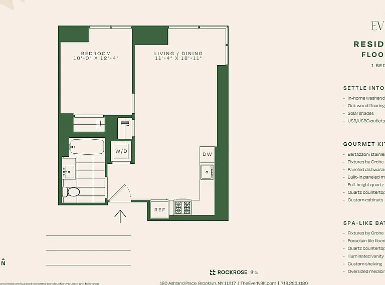 180 Ashland Pl #2301 — Photo 10