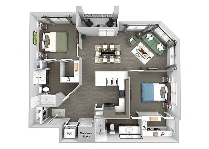 Floor plan B4