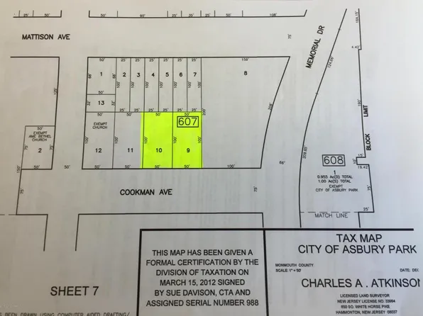 919 Cookman Ave, Asbury Park, NJ 07712