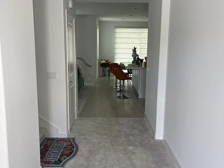 Entrance to the house.