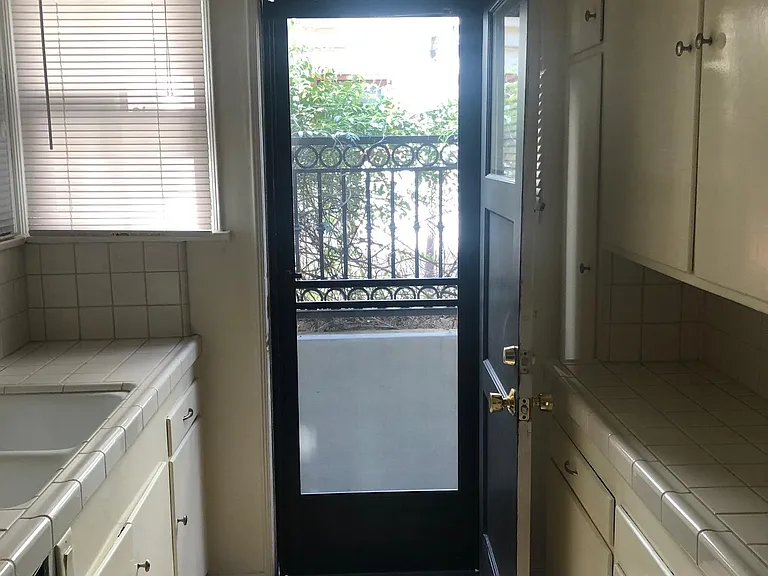 Kitchen has a second entrance