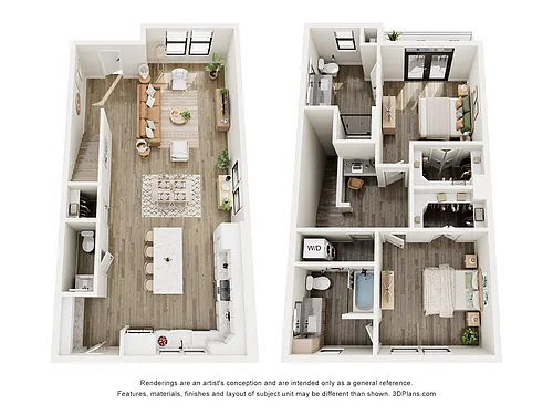 Floor plan Townhome