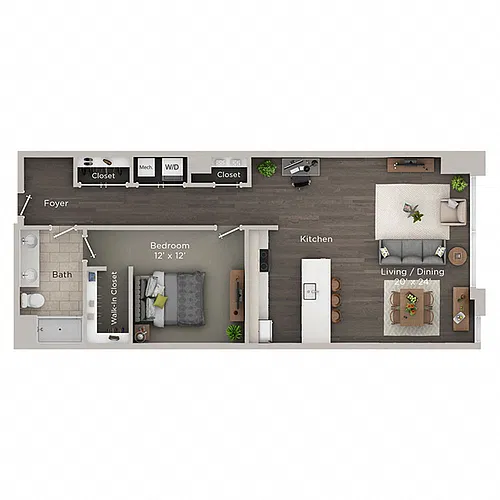 Floor plan The Sanford