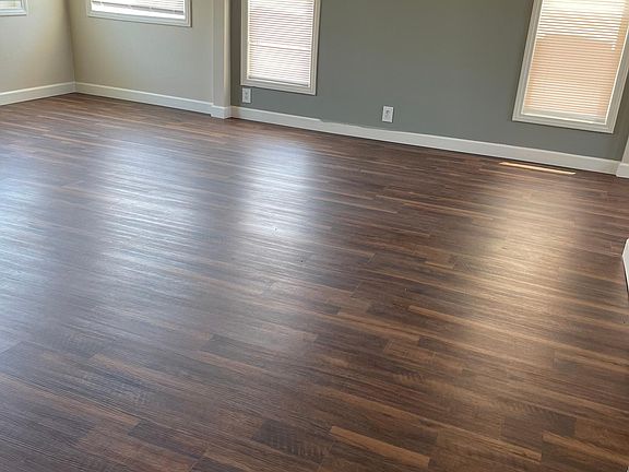 Lots of windows with all new cordless blinds