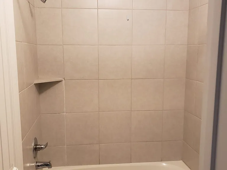 Upstairs shower/bathtub