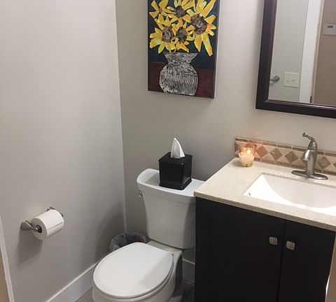 1/2 bath on main floor