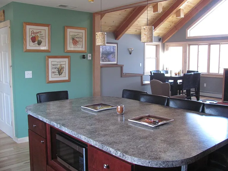 Another view of the Kitchen Island