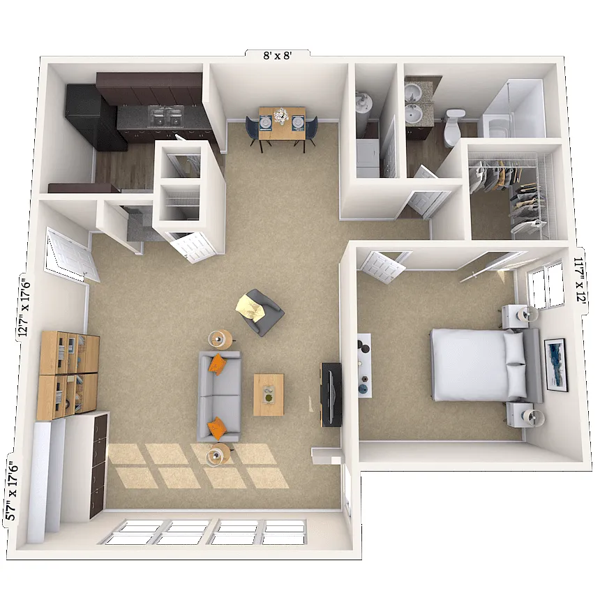 Floor plan Wingfoot
