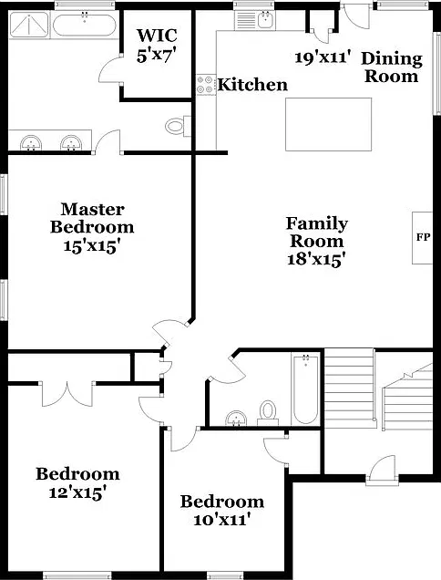 4 bed, 3.0 bath, 2195 sqft, $2,450 — Photo 3