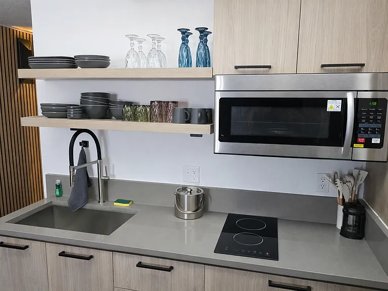 Stocked kitchen