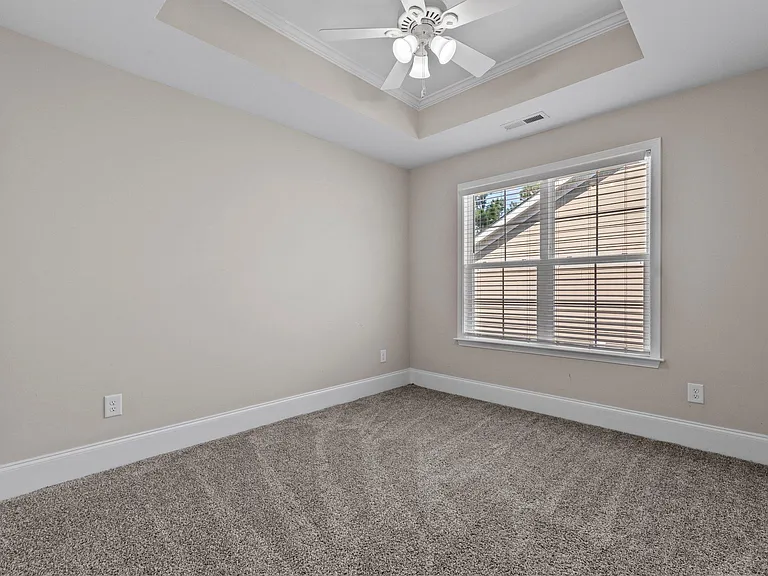 An upstairs bedroom