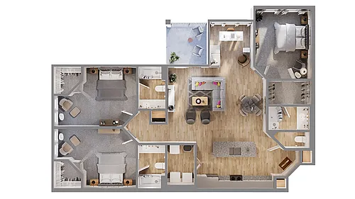 Floor plan D1