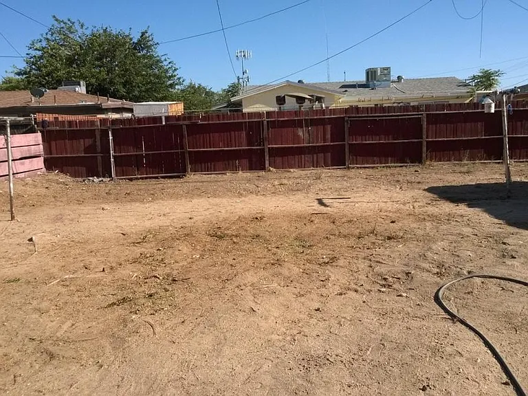 back yard